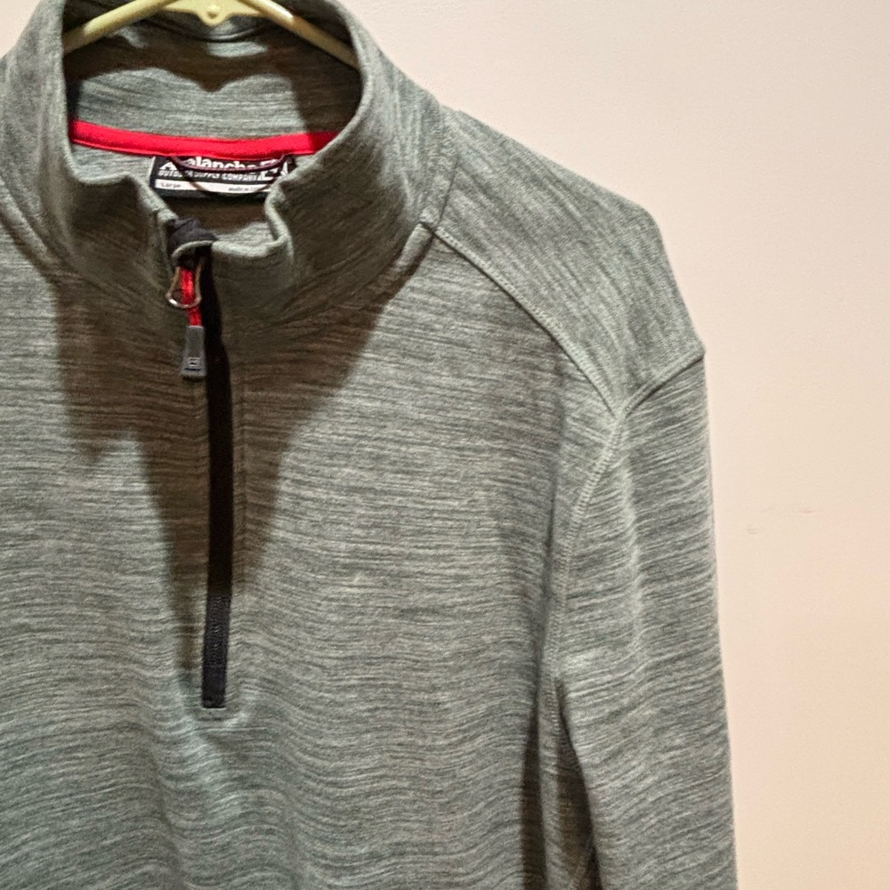 Avalanche Heathered Gray Quarter-Zip Pullover - Picture 6 of 12